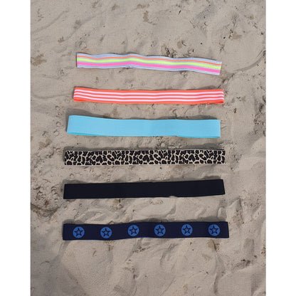 Strandlakenband elastisch cheetah print