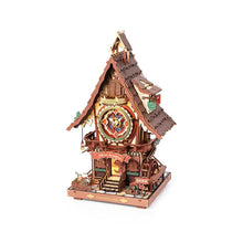 Robotime 3D Wooden Puzzle Cuckoo Clock LC901C 21x17x34 cm