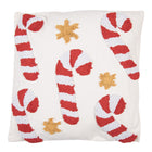 Cushion 45x45 cm White Synthetic