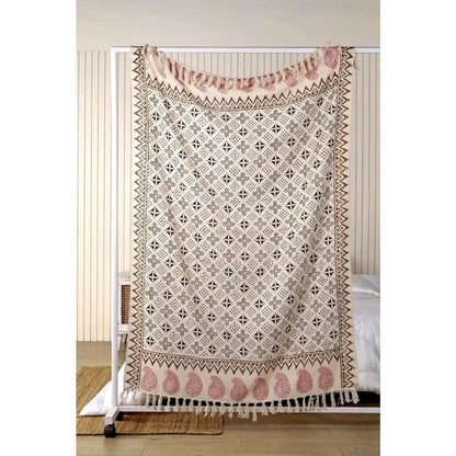 Plaid 130x180 cm katoen tribal