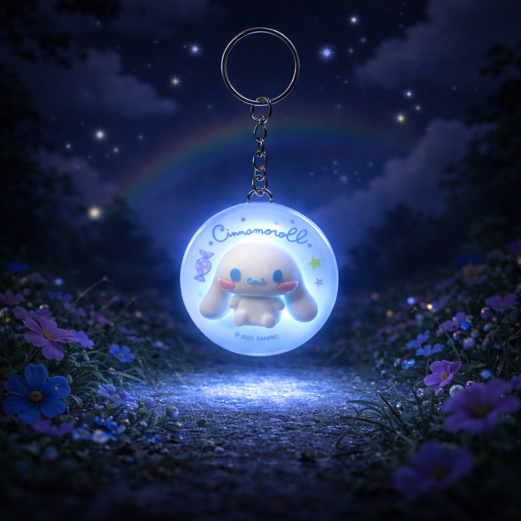 Sanrio Cinnamoroll - Light-Up Keychain