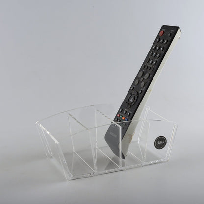 Afstandsbediening houder acryl 19,5x9,6x7,6 cm transparant
