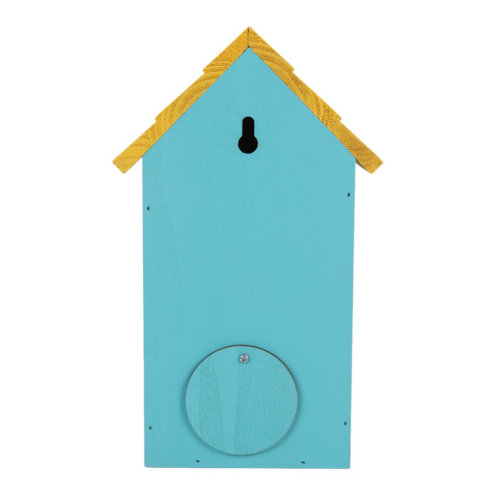 Birdhouse 15x10x22 cm Blue Wood