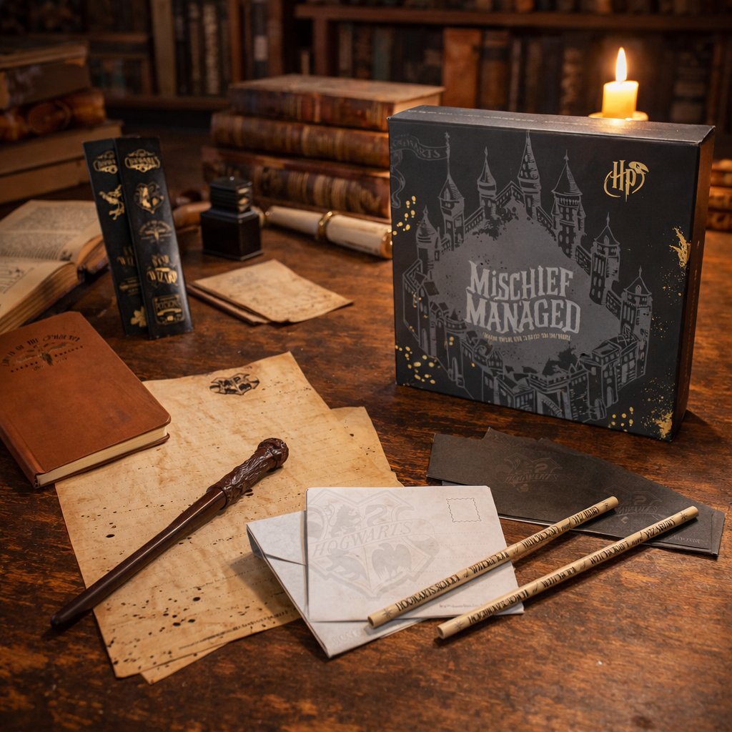 Harry Potter schrijfset geschenkdoos