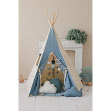 Tipi Tent Jeans Met Pompons Voor Kinderen Speelplezier