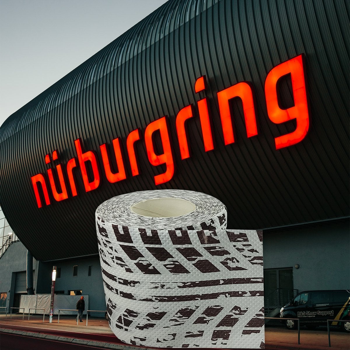 Toiletpapier met remspoorprint 3-laags 200 vellen