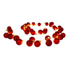 Lichtsnoer kerst 250 cm rood