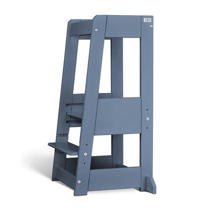 tiSsi® learning tower FELIX beech DOVE BLUE