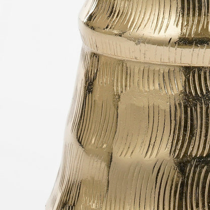 Kerstboom 43 cm goud ijzer