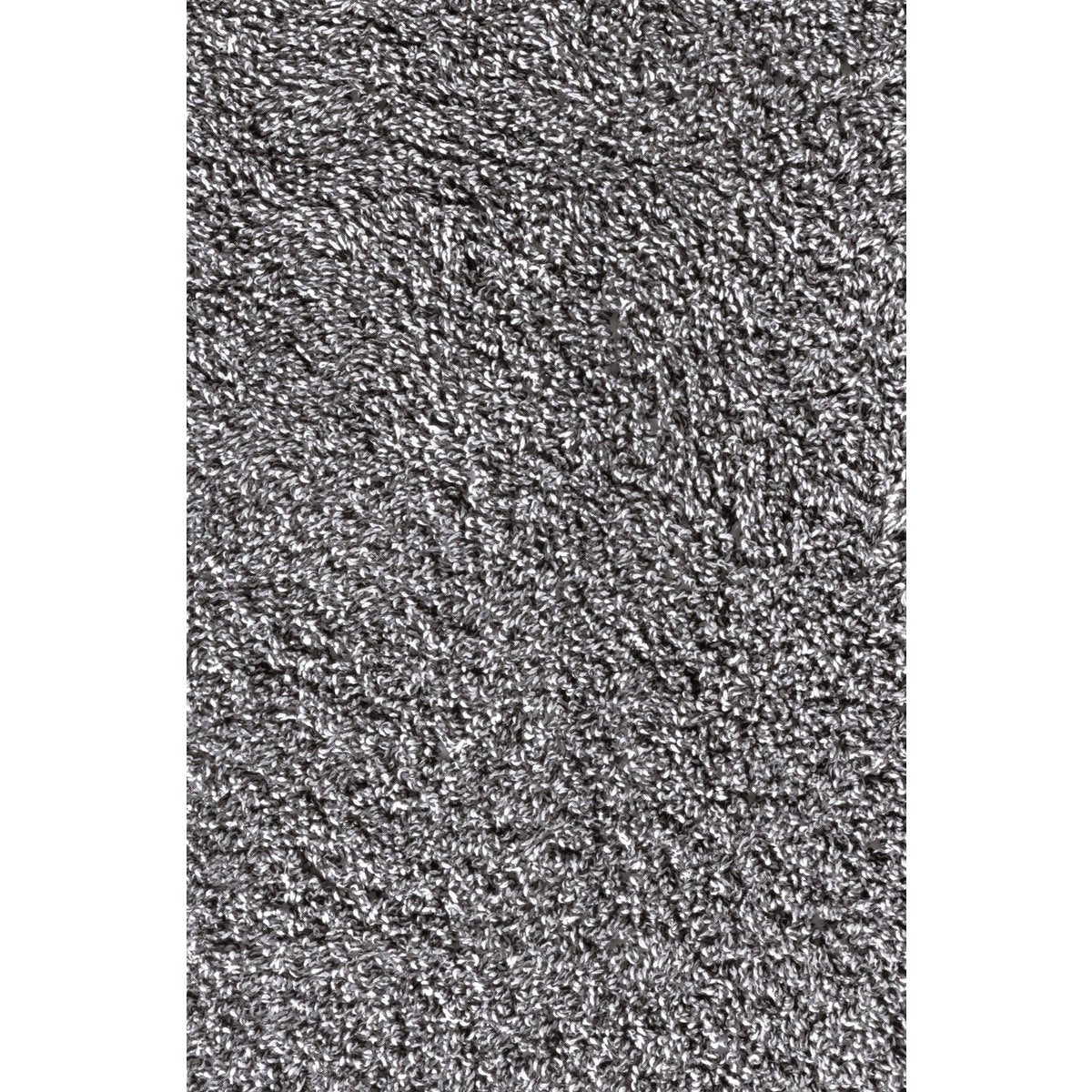 Bidetmat grijs houtskool 50% katoen 50% polyester