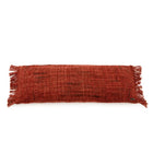 Kussenhoes kersenrood katoen 35x100 cm