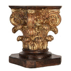 Plantentafel 12x12x16 cm kunststof bruin