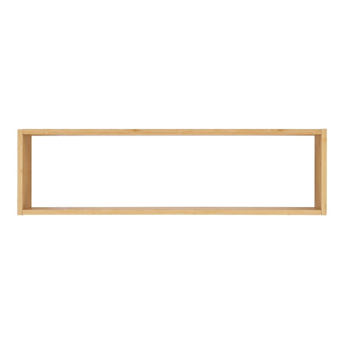 Wandplank bamboe 70x15x19,5 cm naturel