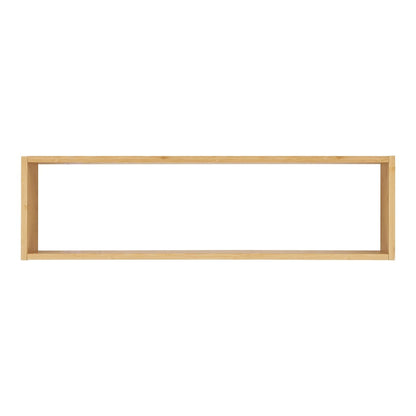 Wandplank bamboe 70x15x19,5 cm naturel