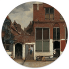 Muurcirkel Johannes Vermeer het straatje