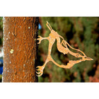 Lucky Bird Nuthatch, Rusty Metal, 1334, 2mm.