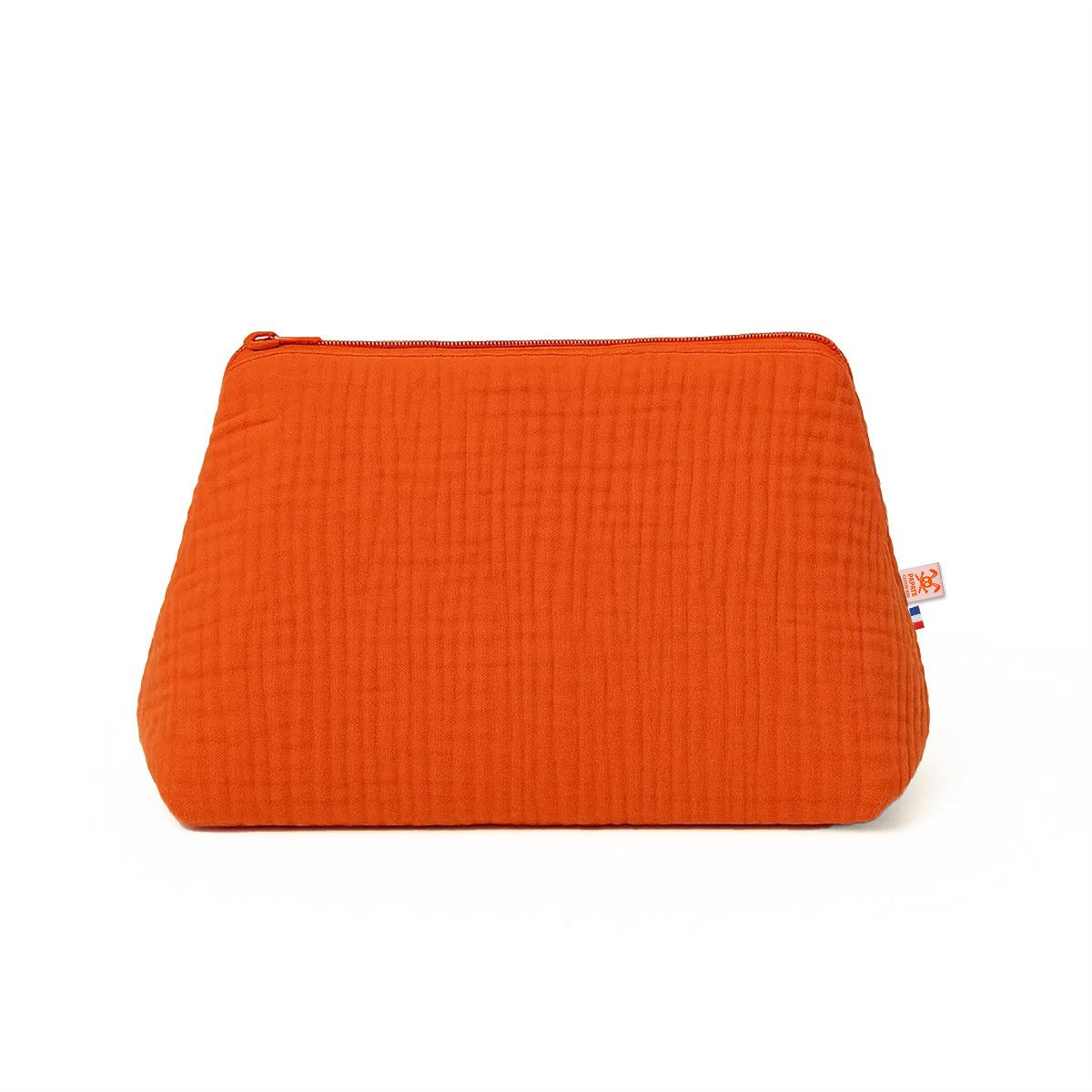 Toilettas aardbei 23x17x13 cm biologisch katoen