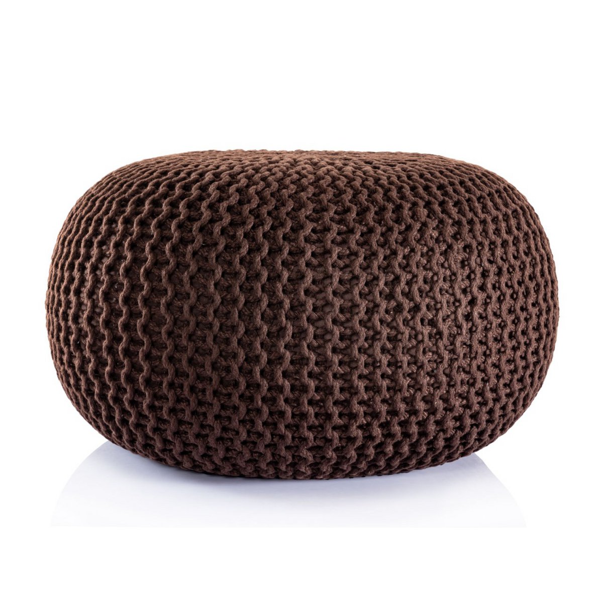 Pouf buiten Ø55x37 cm gerecycled plastic