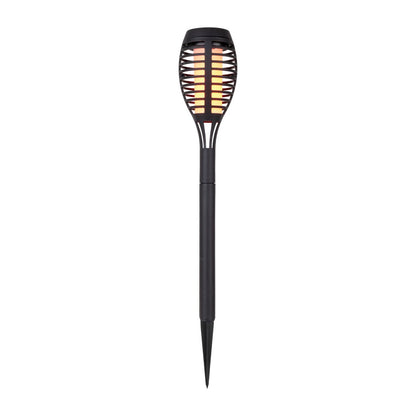 Tuinspots LED 5 stuks 45 cm grijs plastic