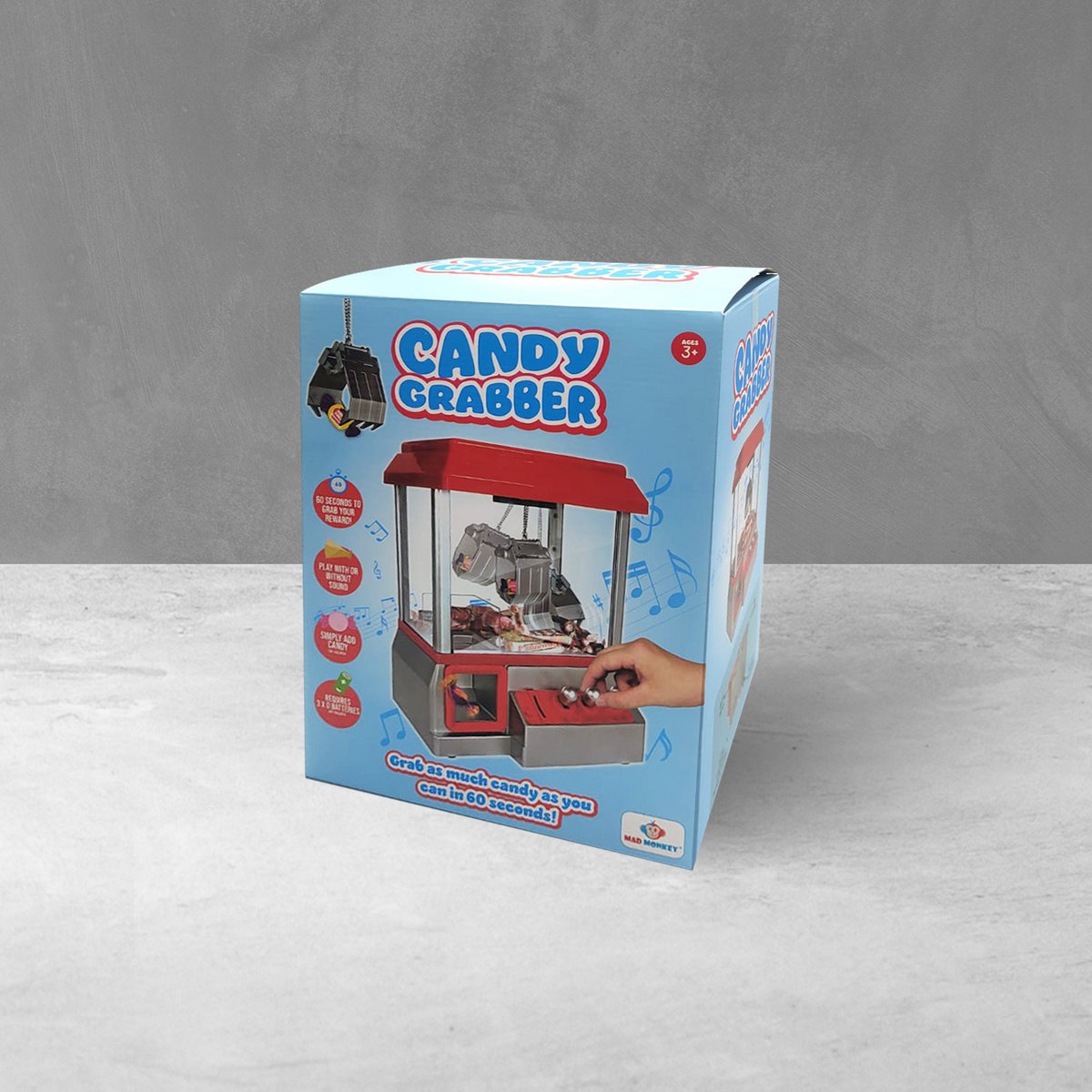 Mad Monkey - Candy Grabber candy vending machine, toy