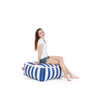Zitzak Sit On It wit blauw polyurethaan