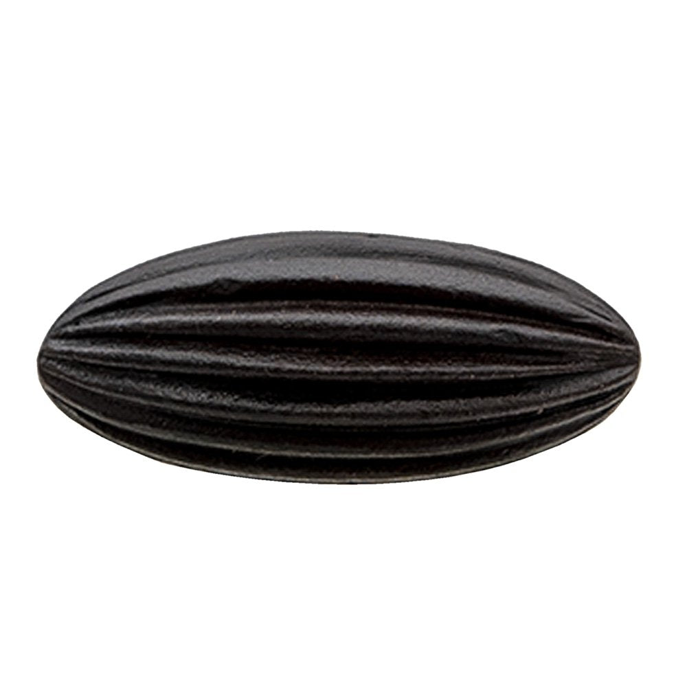 Meubelknop set van 4 zwart ijzer 2x4x5 cm