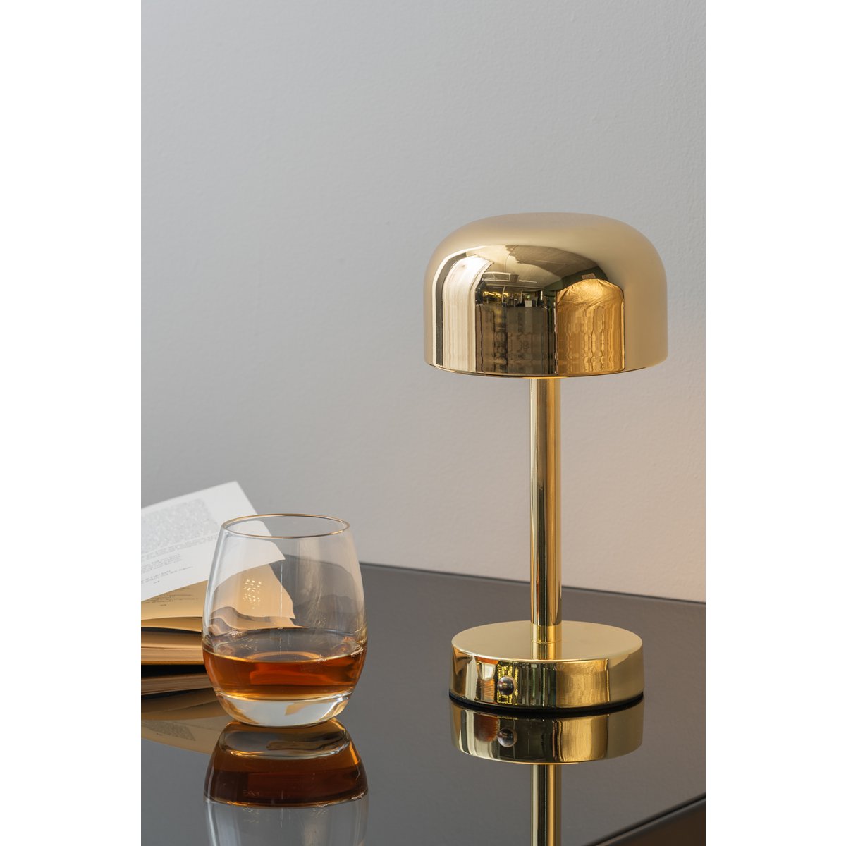 Tafellamp James 13x25 cm goud ijzer
