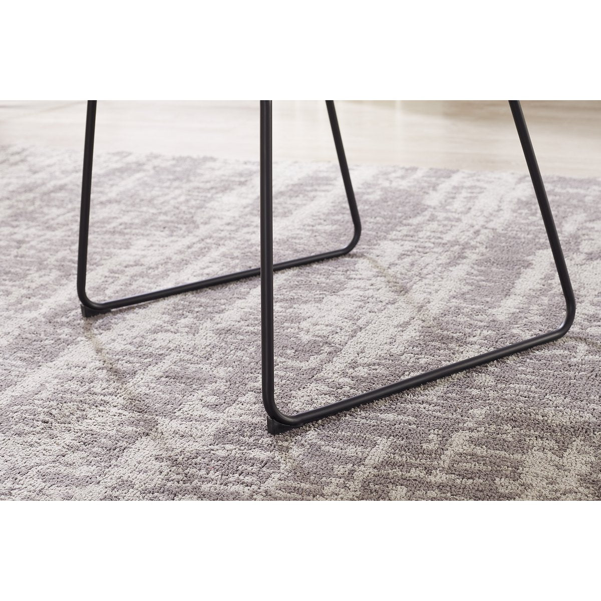 Fauteuil bouclé wit 63,5x59x82,5 cm