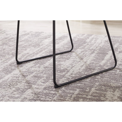 Fauteuil bouclé wit 63,5x59x82,5 cm