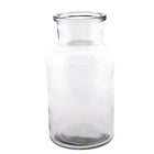 Vaas Ø 6x13 cm glas transparant