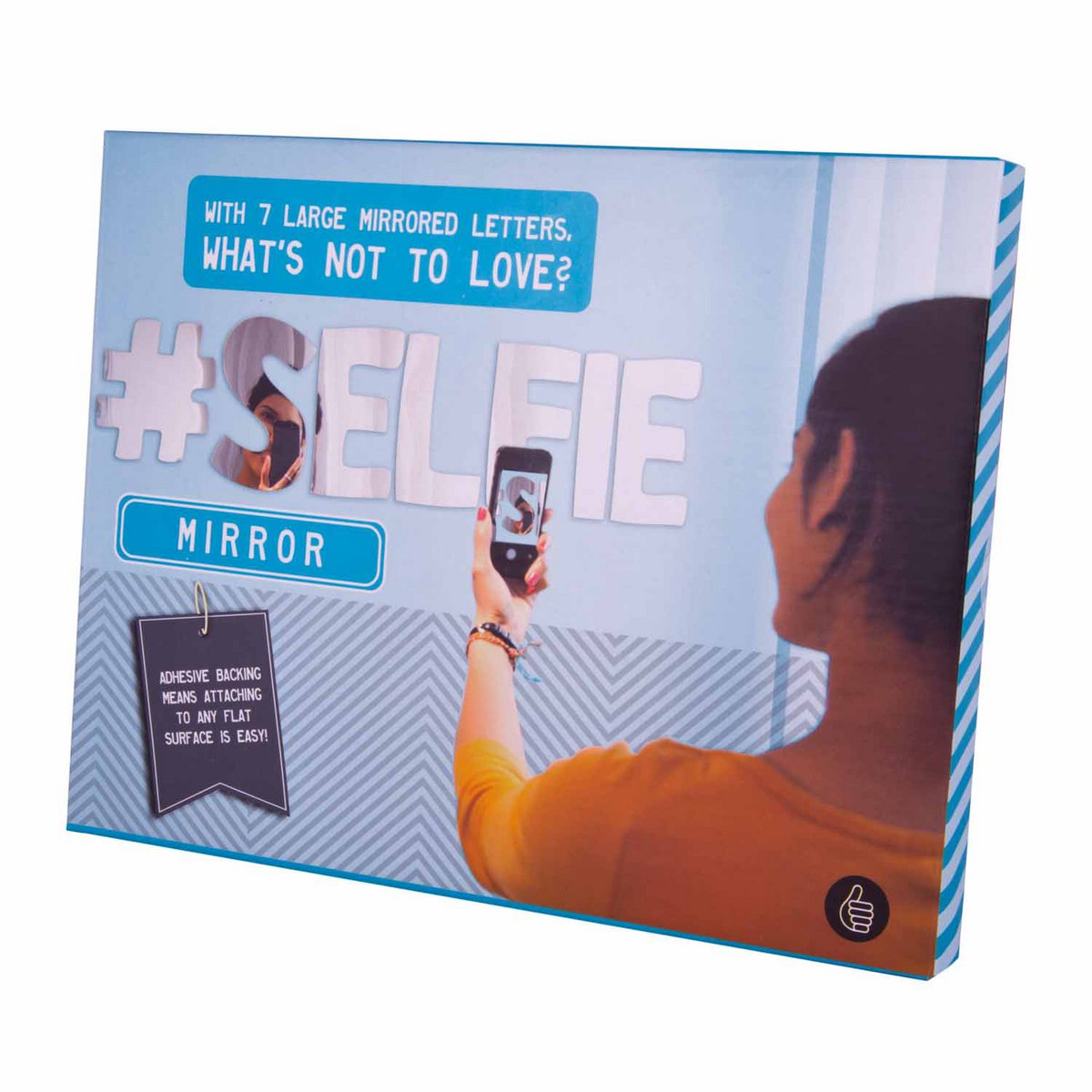 Mirror Wall Decal "%23SELFIE"