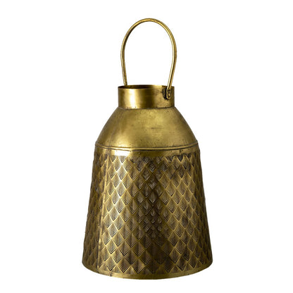 Decoratie Emmer Ø 29x38 cm Koperkleurig IJzer