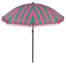 Osborn Parasol Groen Met Strepen H238 Diameter 220 cm