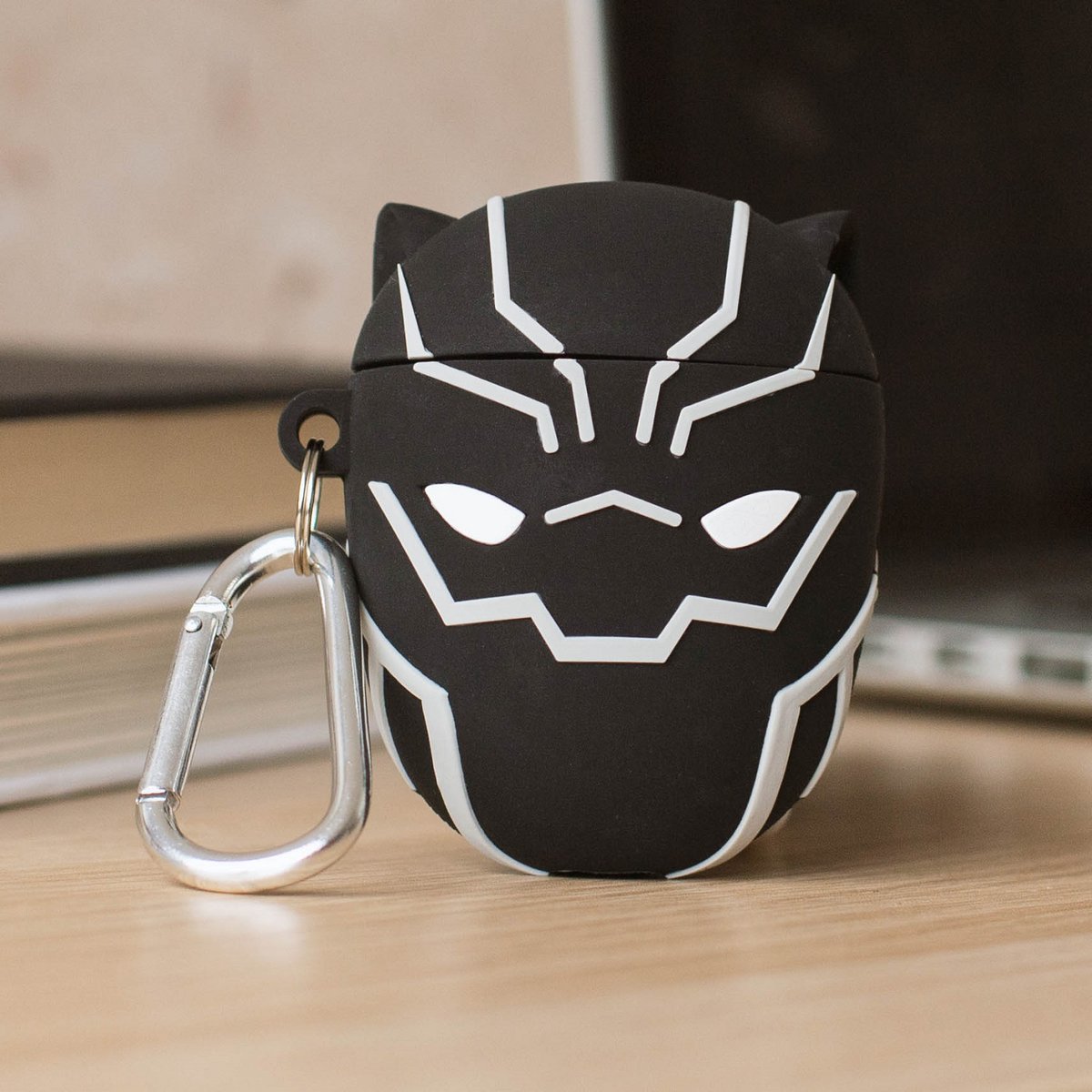 PowerSquad - 3D AirPods Case - Black Panther