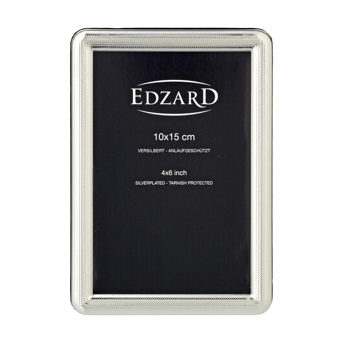 Fotolijst 10x15 cm staal zilver