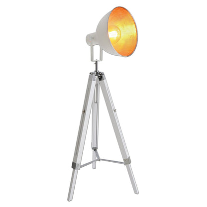 Christie Staande Lamp Metaal Wit E27 Hoogte 90 130 Cm