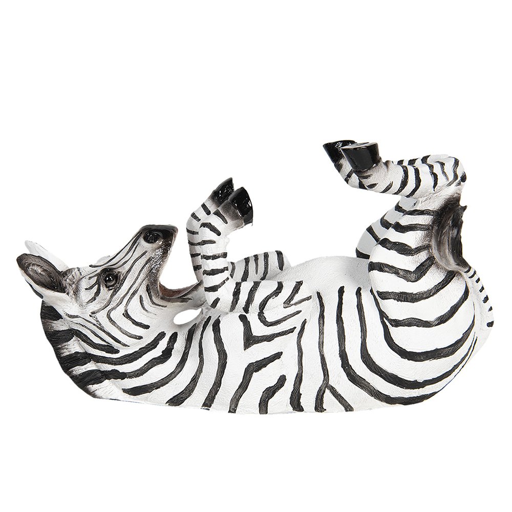 Wijnrek Zebra 32x12x18 cm Zwart Kunststof Flessenrek