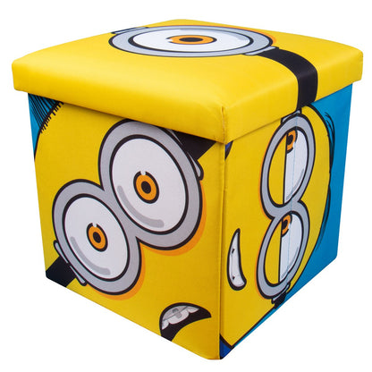 Minions klankkast met opbergruimte en speaker geel