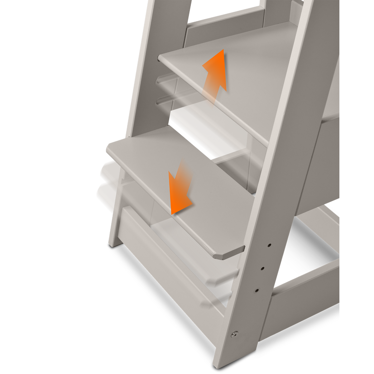 tiSsi® Learning Tower FELIX beech STORMY GREY