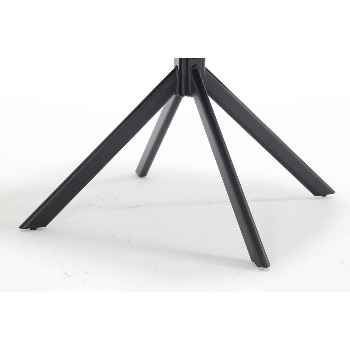 Fauteuil structuurstof grijs draaibaar