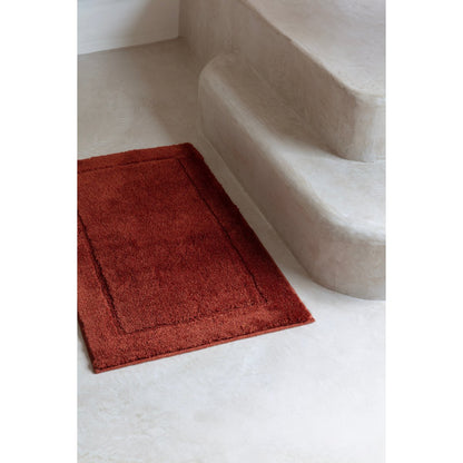 Badmat 60x100 cm terracotta acryl