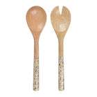 Salade bestek marmer 27x5x2 cm