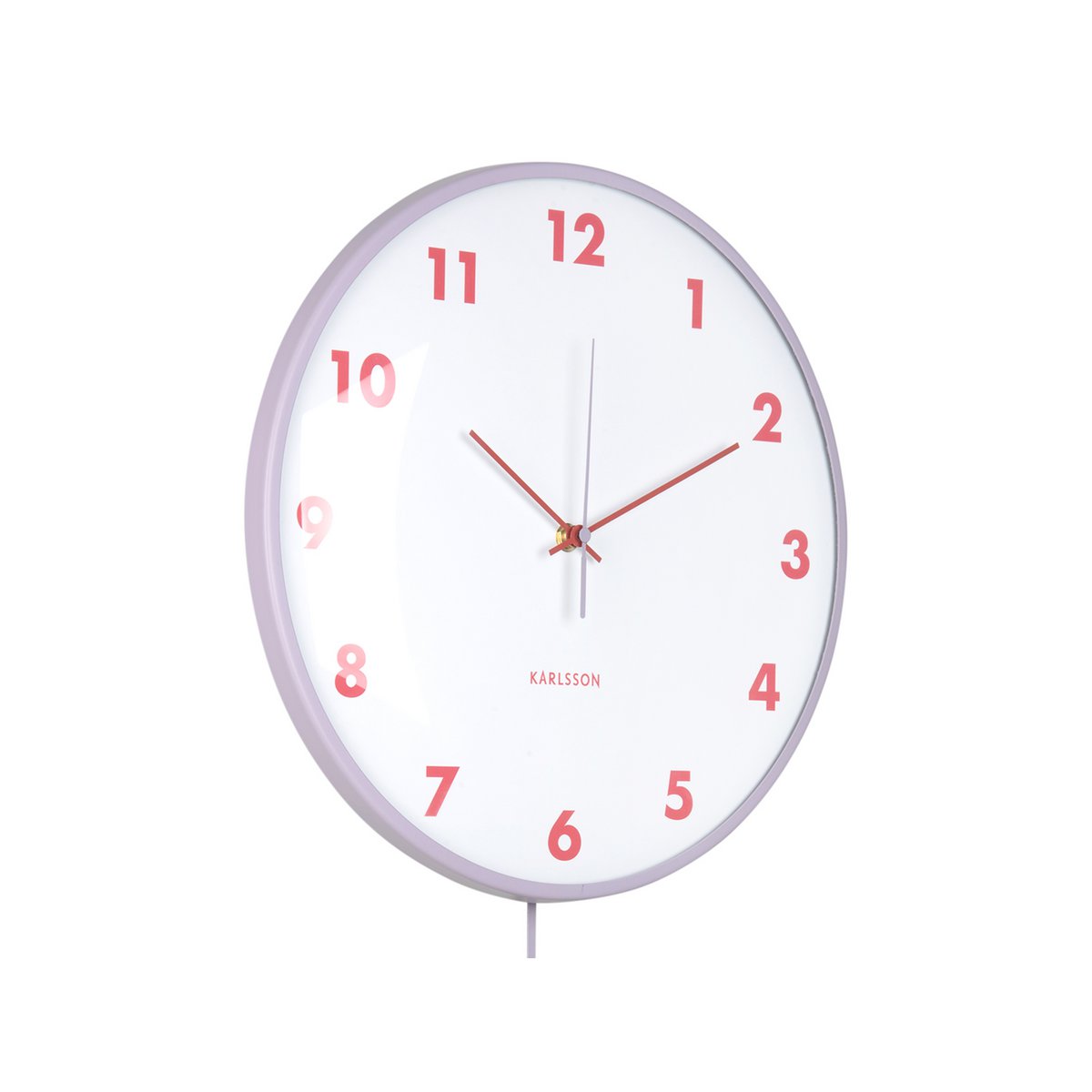 Wandklok Karlsson Brutale Dome Slinger Ø30 cm