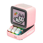 Divoom Ditoo Pro - Bluetooth speaker with customizable pixel display - pink