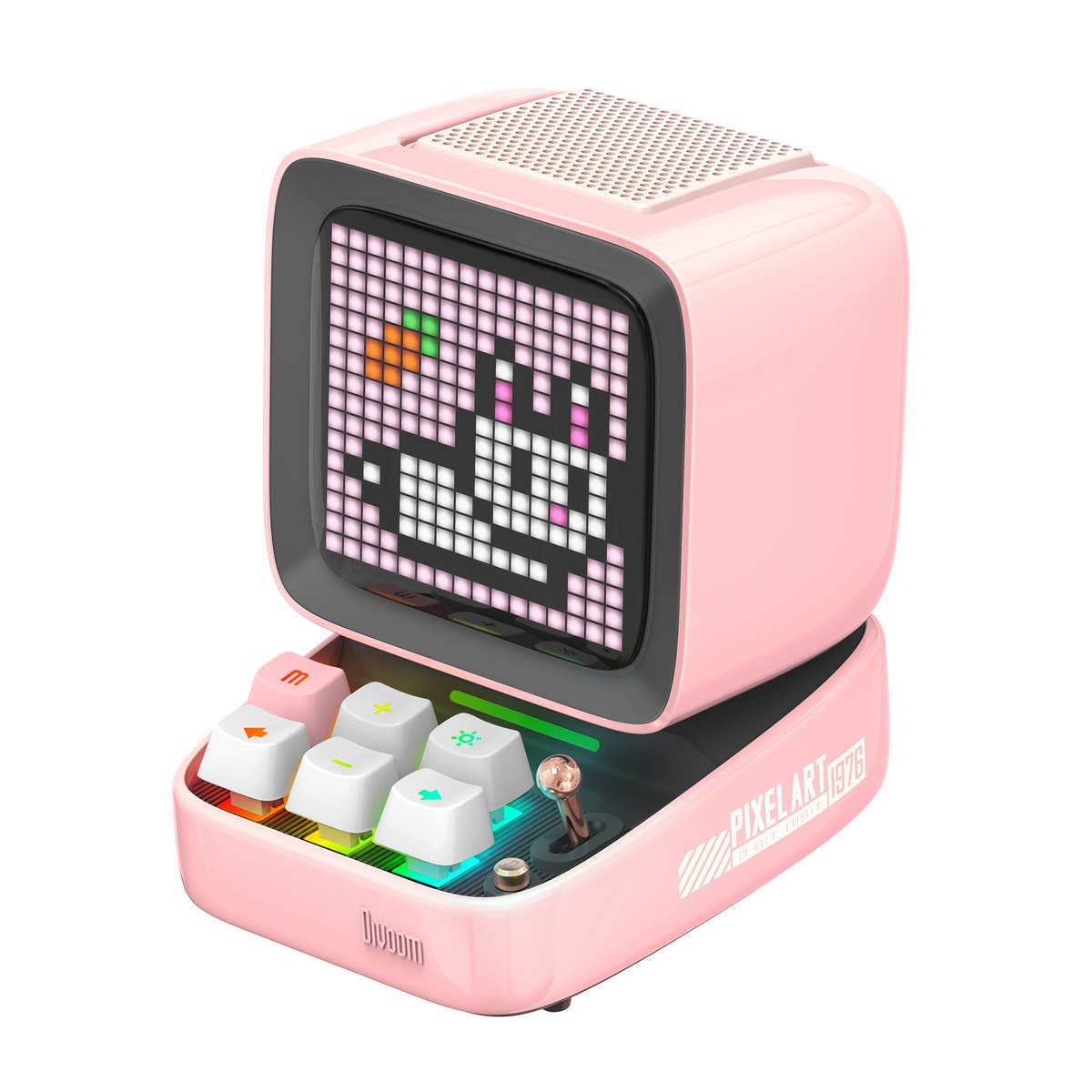 Divoom Ditoo Pro - Bluetooth speaker met instelbare pixelweergave - roze