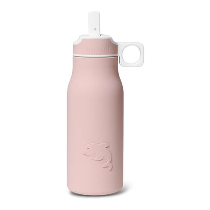 Lau silicone drinking bottle - Woodrose 400 ml