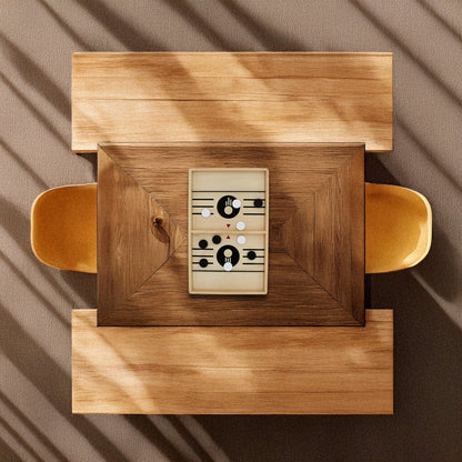 Slingpuck bordspel 35x22x2.5 cm hout