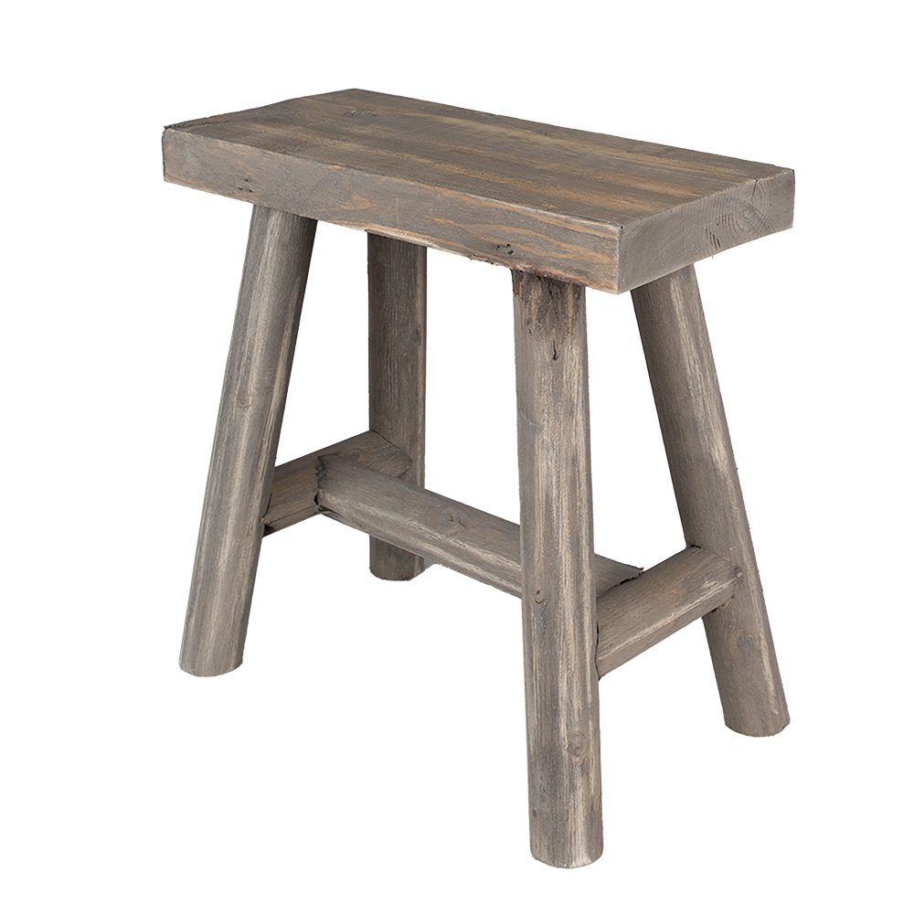 Plantentafel 38x18x38 cm bruin hout