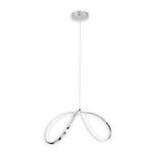 LED Pendant Lamp Loop Line Glare-Free Light With Warm White