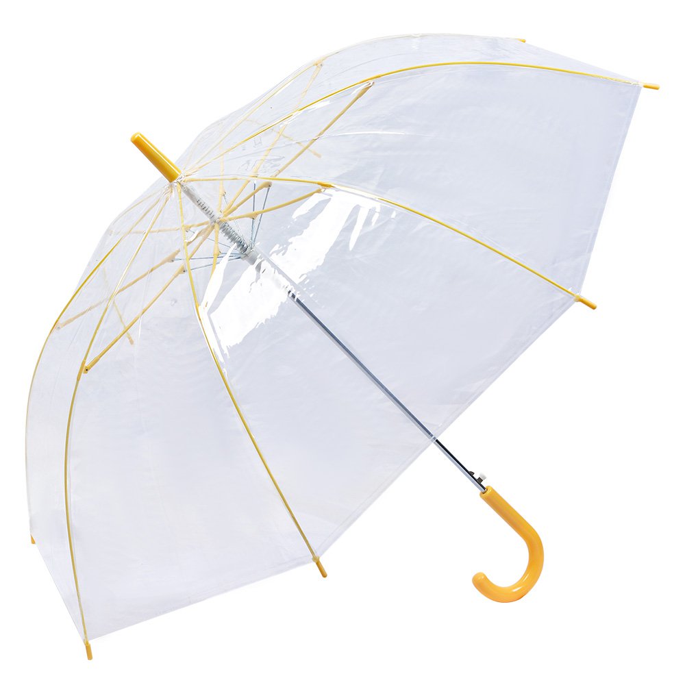 Paraplu 82 cm transparant kunststof
